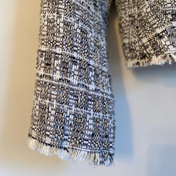 L’AGENCE Adette Grey Tweed Blazer - Picture 5 of 14